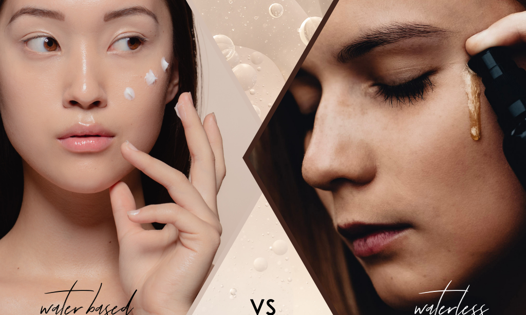 Water-based vs Waterless Skincare (aka oil-based or Anhydrous Skincare) | Oasis Black - Organic Botanical Skincare