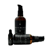 100% Organic and All Natural Face & Body Oil Featuring Black Seed Oil – MOROCCAN – Scent inspired by Morocco packaged in 3ml, 30ml or 100ml Amber Glass Bottles - Non Greasy, Multi-Purpose, Fast Absorbing, Vegan Friendly, Nutrient Dense, Eco-friendly, Sustainable, Waterless and Unisex Skincare Oils made by Oasis Black – Organic Botanical Skincare - Born in Morocco, Made in small handmade batches in the Byron Bay region